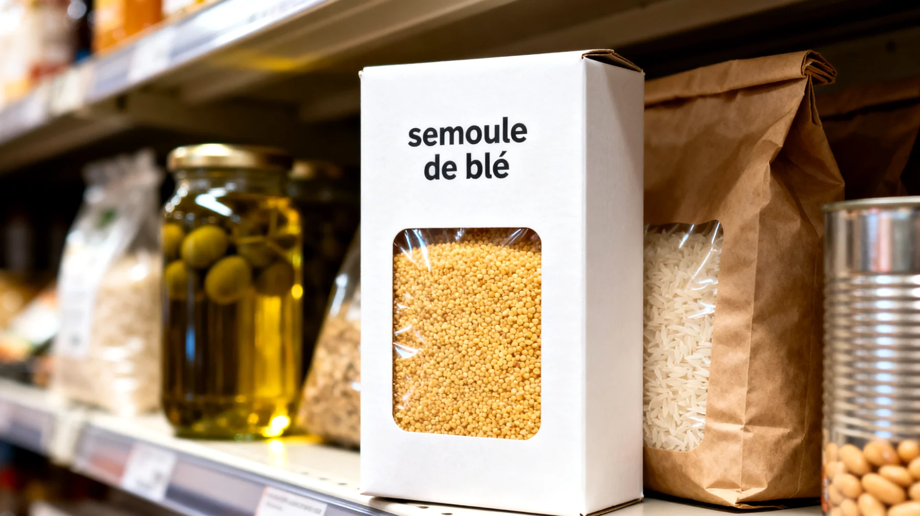 Semoule de blé (couscous)"