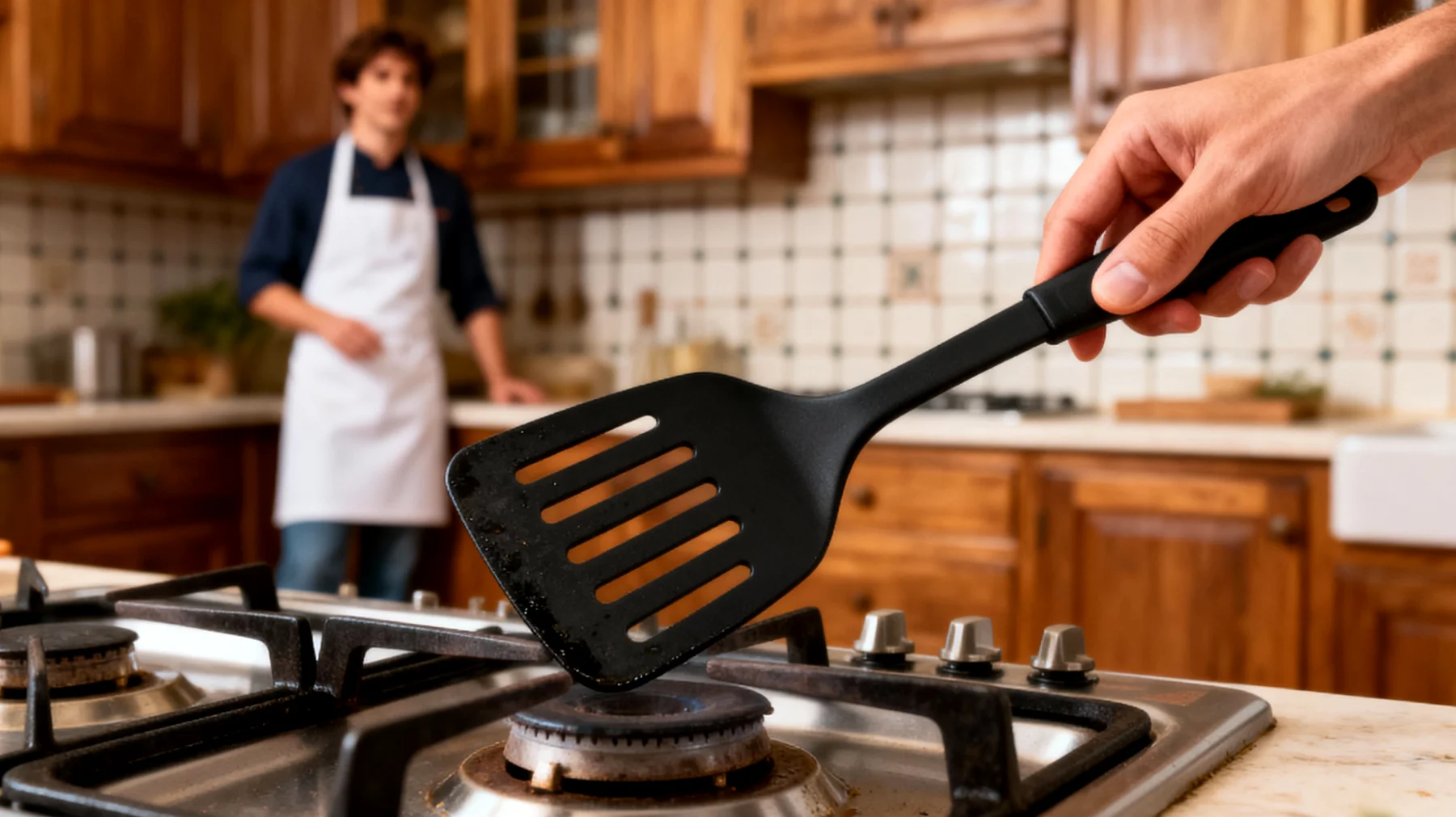 Spatule en silicone"